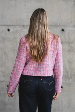 Cammie Boucle Jacket Candyfloss
