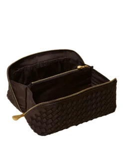 Caravan Medium Cosmetic Case Chocolate