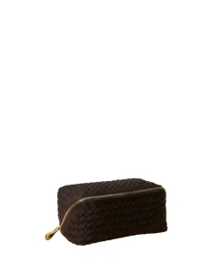 Caravan Medium Cosmetic Case Chocolate