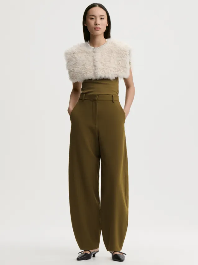 Carlien High Waist Trouser Hunt
