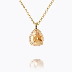 Carlotta Necklace Gold Golden Shadow