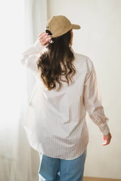 Carlotta Shirt Orange/Grey