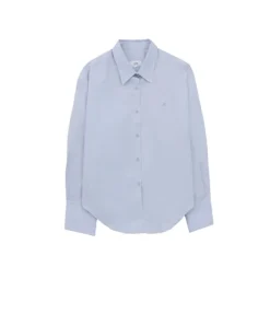 Caryn Poplin Celeste Light Blue
