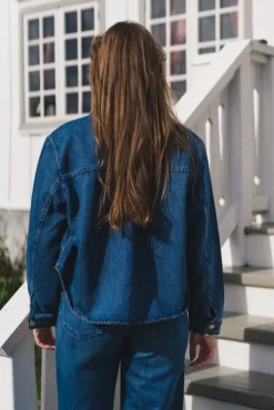 Cecilie Shirt Mid Blue Wash