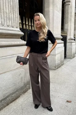 Celinaic Pants Dark Brown