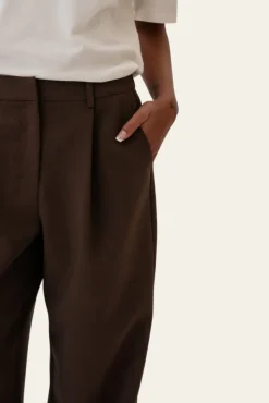 Celinaic Pants Dark Brown