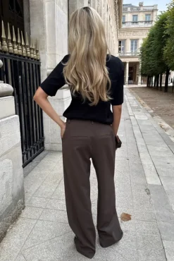 Celinaic Pants Dark Brown