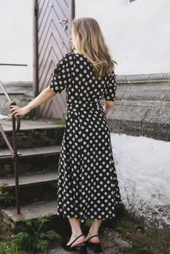 Charlotte Floral Creme Fleur Black