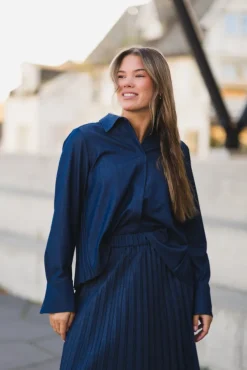 Cherrie Shirt Dark Denim