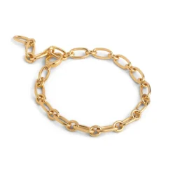 Chunky Charm Bracelet Gold