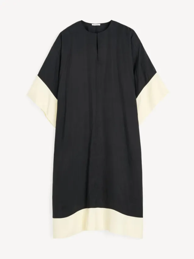 Cicine Dress Black White Color Block