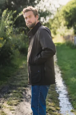 Classic Beaufort Wax Jacket Olive