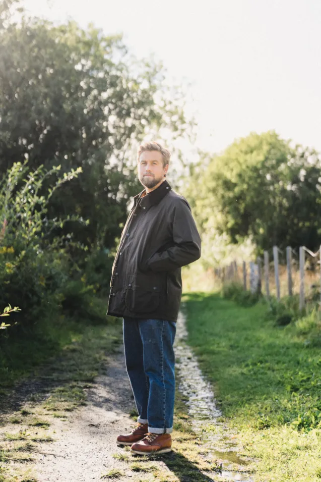 Classic Beaufort Wax Jacket Olive