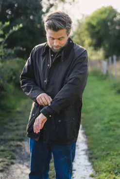 Classic Beaufort Wax Jacket Olive