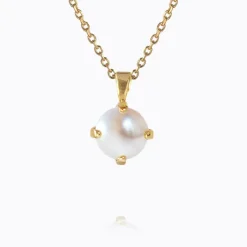Classic Petite Necklace Pearl