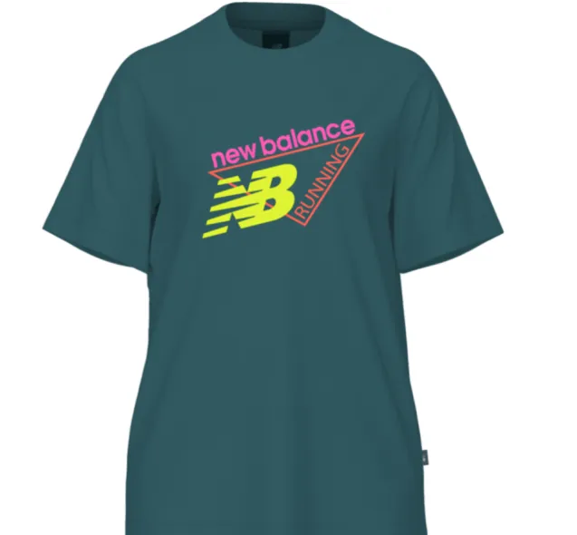 Classic Tri-Logo T-Shirt Big Teal