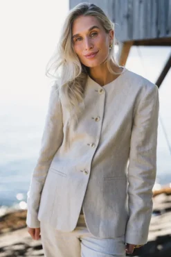Cleo Blazer Sand Melange