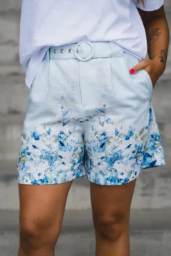Cleo HW Shorts Skyway Cleo Aop