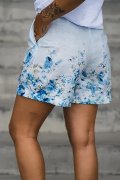 Cleo HW Shorts Skyway Cleo Aop