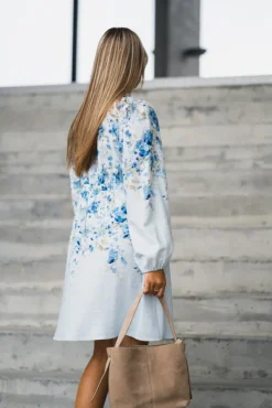 Cleo LS Dress Skyway Cleo Print