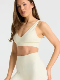 Cloudform® V-Shape Sports Bra Butter Yellow