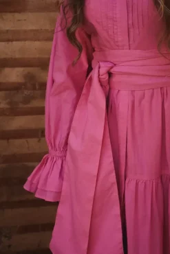 Coco Cotton Dress Pink