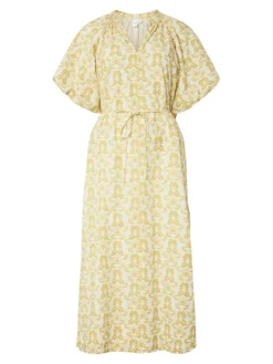 Colea 2/4 Long Dress Pristine Colea Print