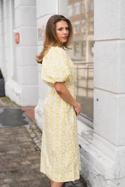 Colea 2/4 Long Dress Pristine Colea Print