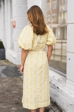 Colea 2/4 Long Dress Pristine Colea Print