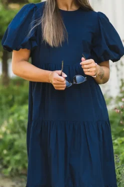 Colea SS Ankle Dress Navy Blazer