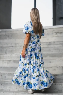Colea SS Ankle Dress Star White Emula
