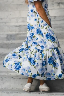 Colea SS Ankle Dress Star White Emula
