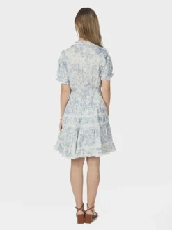 Constance Porcelain Dress Light Blue