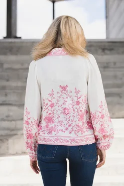 Coralina LS Shirt Pristine Coralina Print