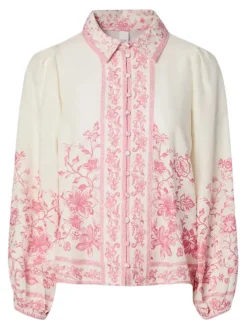 Coralina LS Shirt Pristine Coralina Print