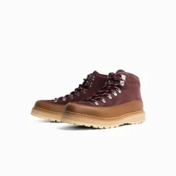 Core Cap Suede Cognac Wine