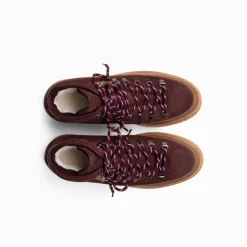 Core Cap Suede Cognac Wine