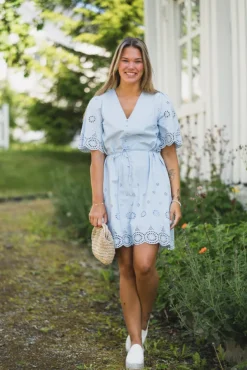 Cornelia 2/4 Tie Dress Skyway
