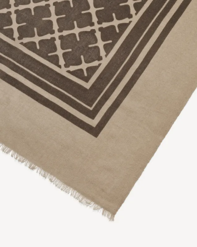 Cornelis Wool Scarf Chocolate Chip