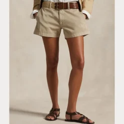Cotton Chino Short Khaki