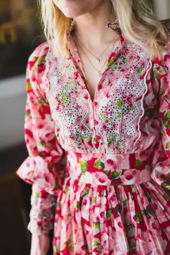 Cotton Slub Mini Dress Romace