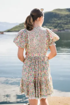 Cotton Slub Shift Dress Lush