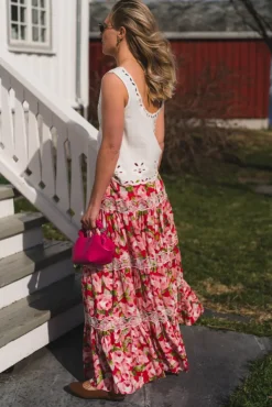 Cotton Slub Skirt Romace