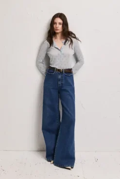 Cove Pointelle Light Blue