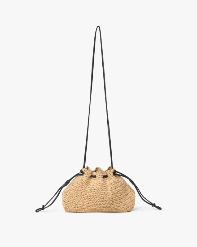 Crochet Handbag Starfish Beige