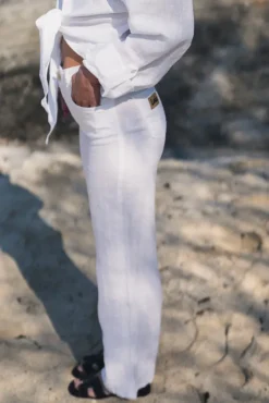 Culotte Linen Colour White