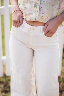 Culotte Linen Summer Ecru