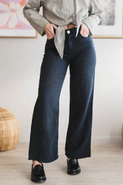 Culotte Linen Summer Navy