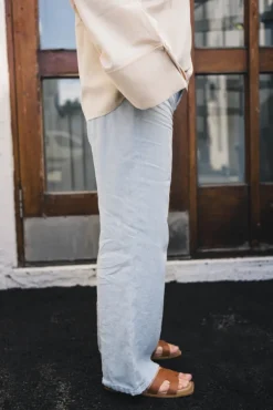 Culotte Linen Summer Pearl Blue