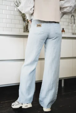 Culotte Linen Summer Pearl Blue
